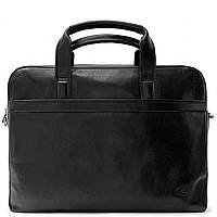 Мужской портфель из натуральной кожи Tony Perotti Italico 6031G-38 (90422) Черный