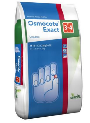 Добриво Osmocote Standard 16+9+12+2Mg+Te 25 кг (12-14 міс) Голландія