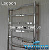 Вузька водяна, електрична, гібридна (комбінована) сушарка для рушників Lagoon 9/950х400 мм від TAURUS, фото 6