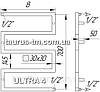 Суперпопулярний дизайн-радіатор сушарка для рушників Ultra 4/700х500 з квадратної труби 30х30. Водяний, фото 3