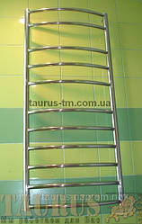 Висока н/ж сушарка Classic 11/ 1150х500 мм із круглою дугоподібною перемичкою. Водяний + електро. 1/2. Україна