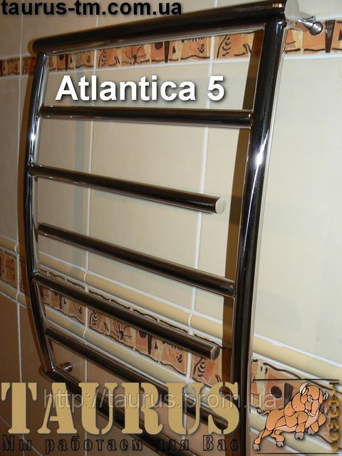 Симпатичный полотенцесушитель Atlantica 12/1350х500 из нержавеющей стали в стильную ванную комнату. - фото 4 - id-p8477129