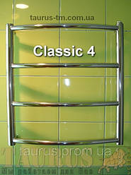 Карликова сушарка для рушників Classic 4/ 450х450 мм з н/ж сталі з круглої труби. Електро. Украина. 1/2