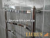 Дизайнерська сушарка для рушників Lagoon 11/1150х500 від TAURUS. Перемички 20х10 хвилею. Водяний, електро, комбі, фото 8