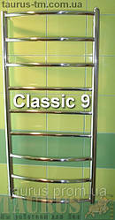 Стандартний н/ж сушарка для рушників Classic 9/950х450 мм із вигнутими круглими перемичками d20. 1/2. ТАУРУС