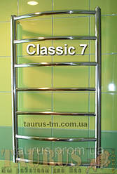 Універсальна сушарка для рушників Classic 7/500 мм із нержавіючої сталі з дугоподібною круглою перемичкою. Україна