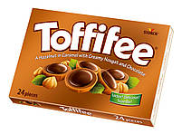 Цукерки Toffifee фундук у карамелі з кремовою нугою та шоколадом 125 г (Німеччина)