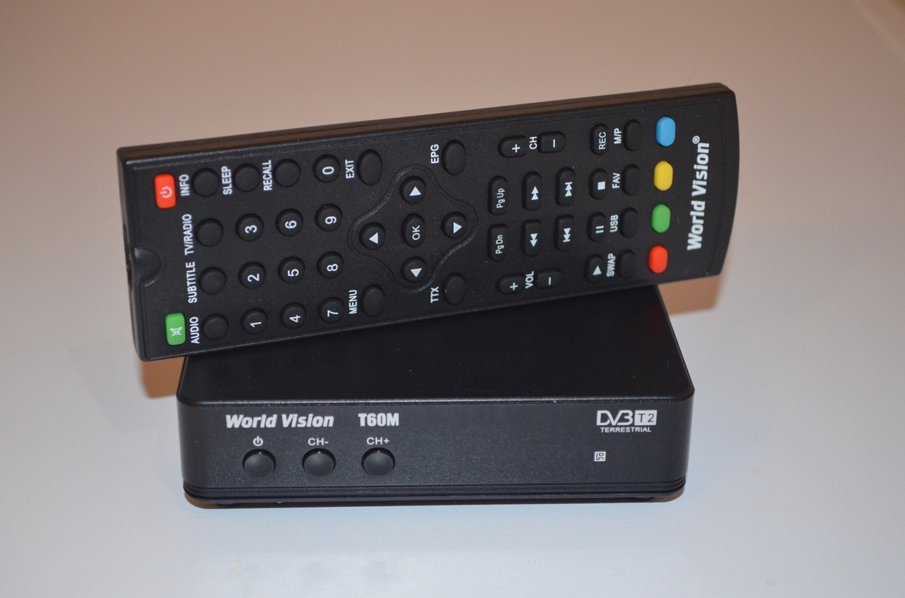 World Vision T60M — Т2 Тюнер DVB-T2  