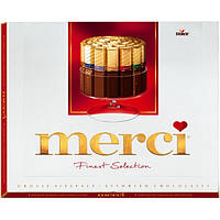 Конфеты шоколадные MERCI ассорти 250 г