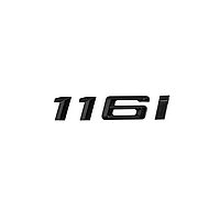 Эмблема надпись 116i для BMW черный глянец пластик (на скотче) (пр-во Завод) CH