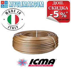 Труби зі зшитиго поліетилену Icma Floor Pex A 16x2.0 EVOH