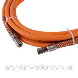 Шланг 12 м із фітингами жовтогарячий Walcom, фото 1