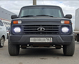 Фари Led лінза Ніва 2121-214, фото 4