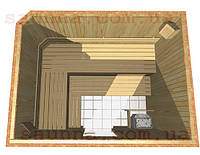 Класична сауна з електропіччю