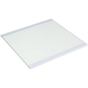 Полиця морозильної камери для холодильника Samsung DA97-19045A 305x302x8mm (скляна, з обрамленням), фото 1