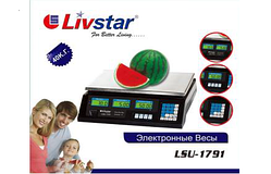 Ваги торговельні Livstar LSU-1791 40 кг