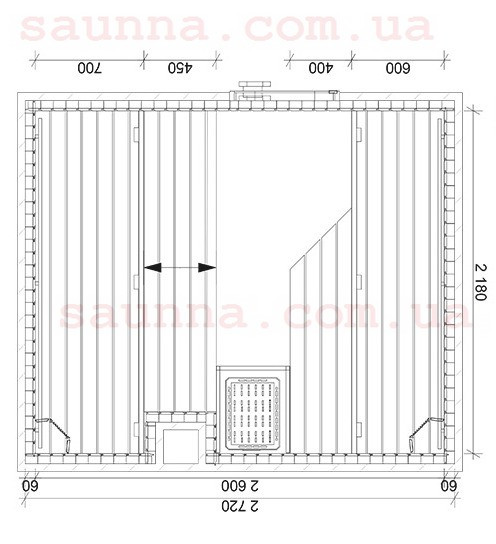 Коммерческая сауна - фото 2 - id-p518464556