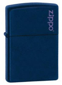 Запальничка ZIPPO 239 ZL NAVY MATTE w/ZIPPO LOGO ZL