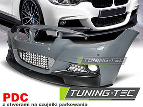 Передній бампер BMW F30 2010-2015 під парктронік