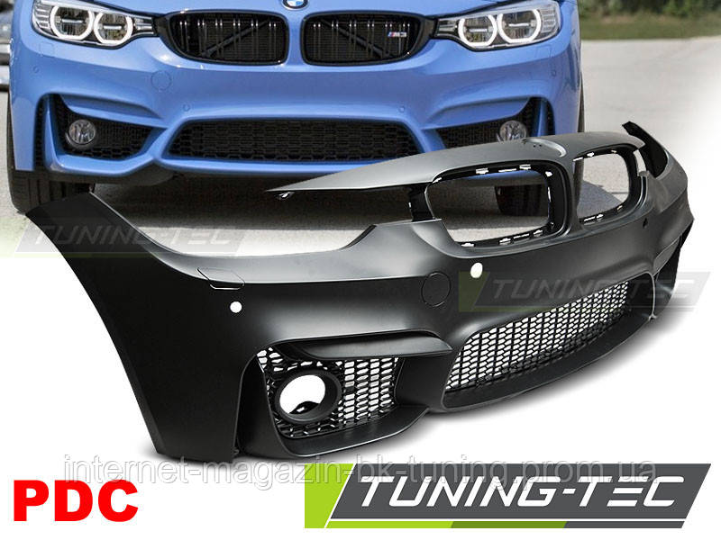 Передній бампер BMW F30 2011-2015 під парктронік