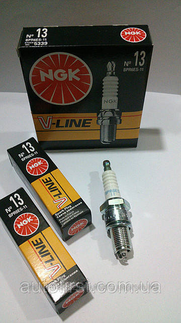 Свечи зажигания NGK|НЖК V line 13 (к-т) цена в Харькове от компании ...