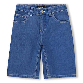 Джинсовые шорты Molo Art Swell Blue Wash, цвет синий, размер 110 (6S26H105.5653)