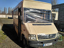Изготовление и замена лобового стекла на микроавтобусе Volkswagen LT 46 A в Никополе (Украина) 3