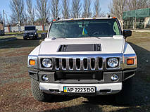 Изготовление стекол триплекс на лимузин Hummer H2 в Никополе (Украина) 2