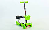 Самокат Medoo scooter з нахилом керма з сидінням 3 в 1-0331, фото 5