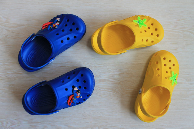 Дитячі крокси сині style-baby.com