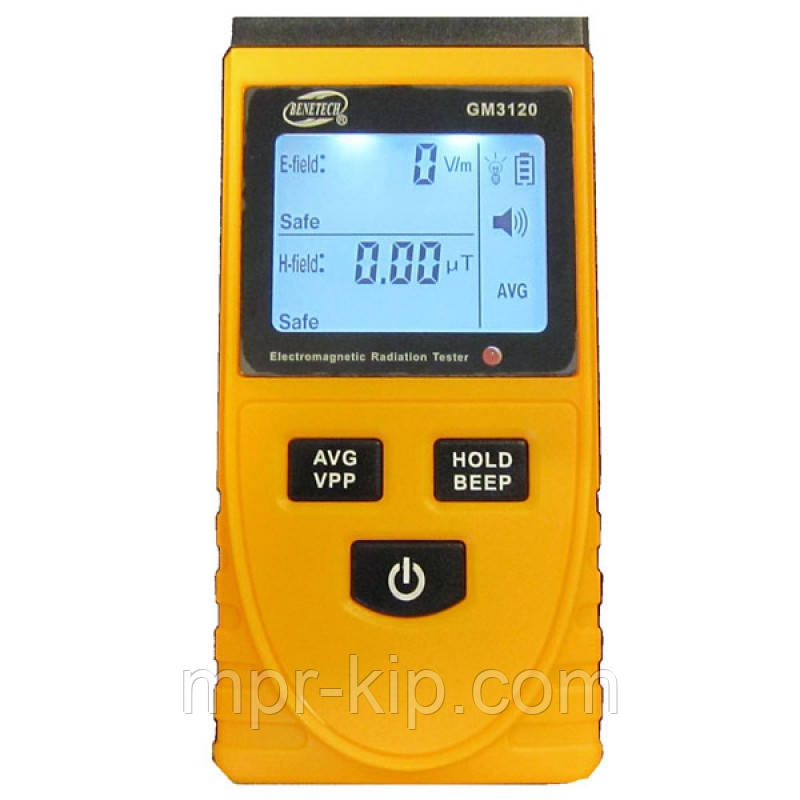 Детектор электромагнитного излучения BENETECH GM3120 ( 1-1999 В/м, 0.01 ...