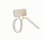 Стяжки для кабеля з маркувальної майданчиком, 210x3.1 100шт