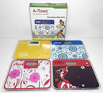 Підлогові міні електронні ваги А-Плюс Sc-1642 до 180 кг