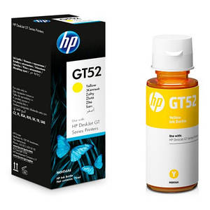 Чорнило HP GT52 Yellow в DeskJet GT-5810, GT-5820 (M0H56AE) 70 ml