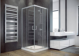 Душова кабіна квадратна Modern 80x80x185 прозора Besco