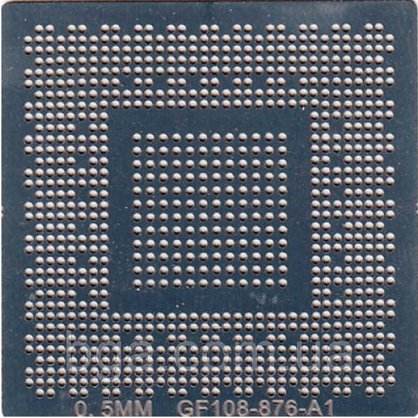 Трафарет BGA nVidia N13P-GL-A1, N13M-GE1-B-A1, N14P-GS-A2, N15P-GT-A2 ...