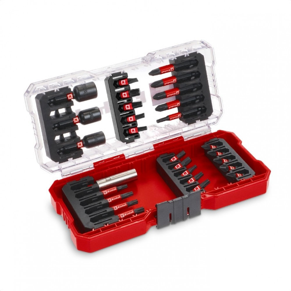 Einhell Набір біт та головок, 1/4", 28шт, кейс