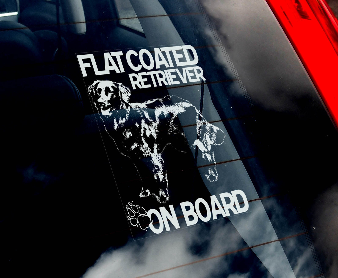 Прямошерстий ретривер-стикер, фото 1