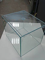 Террариум из стекла с крышкой 10л прямоугольный