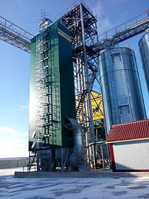 Шахтная зерносушика. Новомиргородский р-н, Кировоградская обл. 1