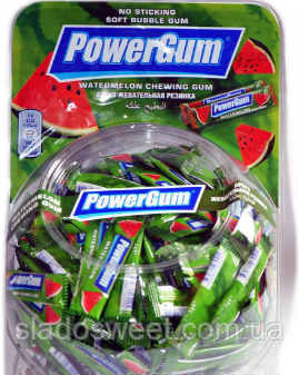 Жувальна гумка "Power Gum" "Повер Гум" в асор. 300 шт. по 3 г