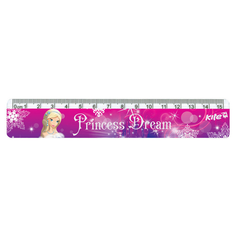 K17-090-2 Лінійка пластикова Princess Dream