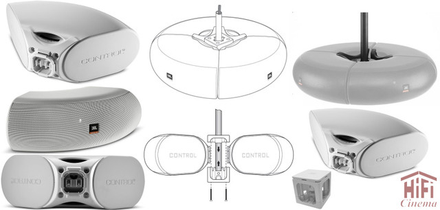 JBL Control CRV WH гучномовці 