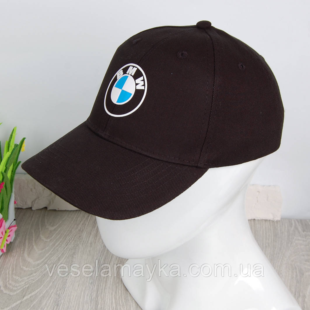 Чорна кепка BMW logo