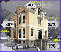 Через окна теряется около 20-40% тепла. Тепловой поток проходит сквозь окно вследствие разницы температур снаружи и внутри помещения. 