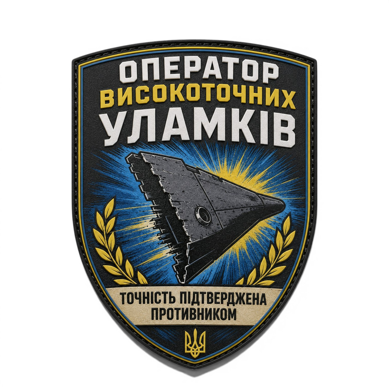 Патч / шеврон Оператор высокоточных обломков Точность подтверждена