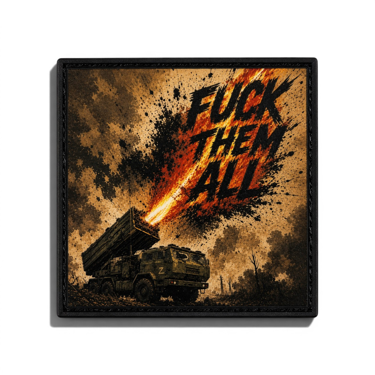 Патч / шеврон Fuck them all himars