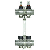 Колектор з витратомірами Raftec STEEL 1"х2 RC03-02