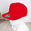 Червона кепка з прямим козирком (Snapback), фото 5