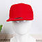 Червона кепка з прямим козирком (Snapback), фото 2